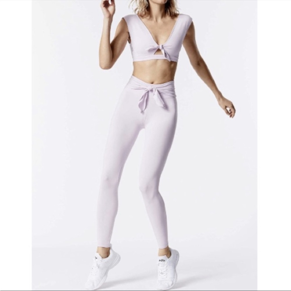 Free People High Rise Ursa Legging and bra set